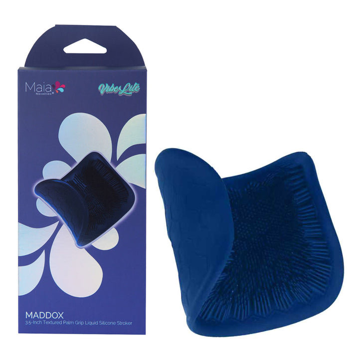 Maia Maddeox Blue Textured Stroker Sleeve