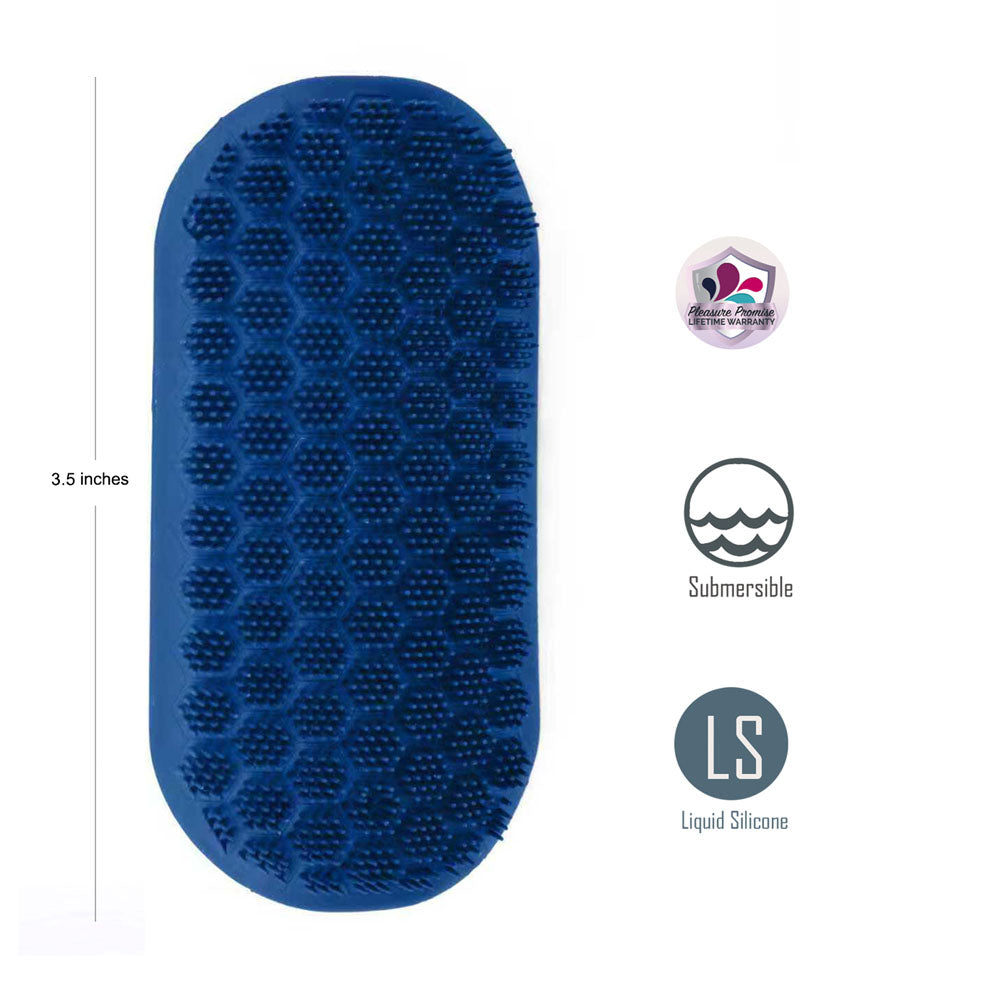 Maia Maddeox Blue Textured Stroker Sleeve