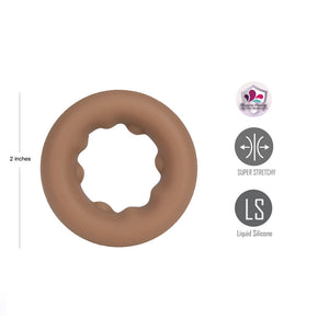 Maia Gunner Tan Brown Cock Ring