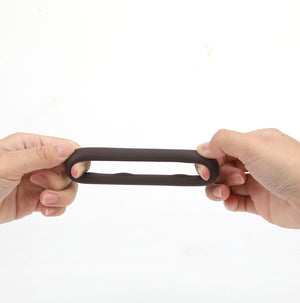 Maia Gunner Dark Brown Cock Ring