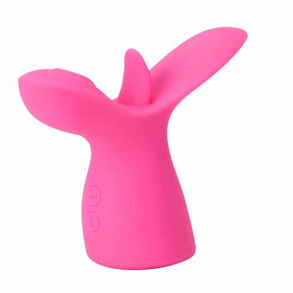 Maia Oasis Licking & Thumping Stimulator - Pink
