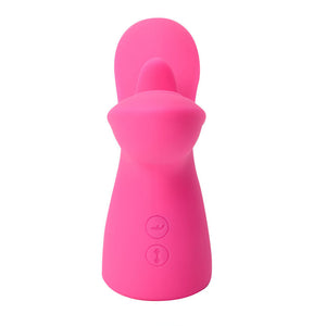 Maia Oasis Licking & Thumping Stimulator - Pink