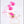 Maia Molli Vibrating Nipple Clamps - Pink
