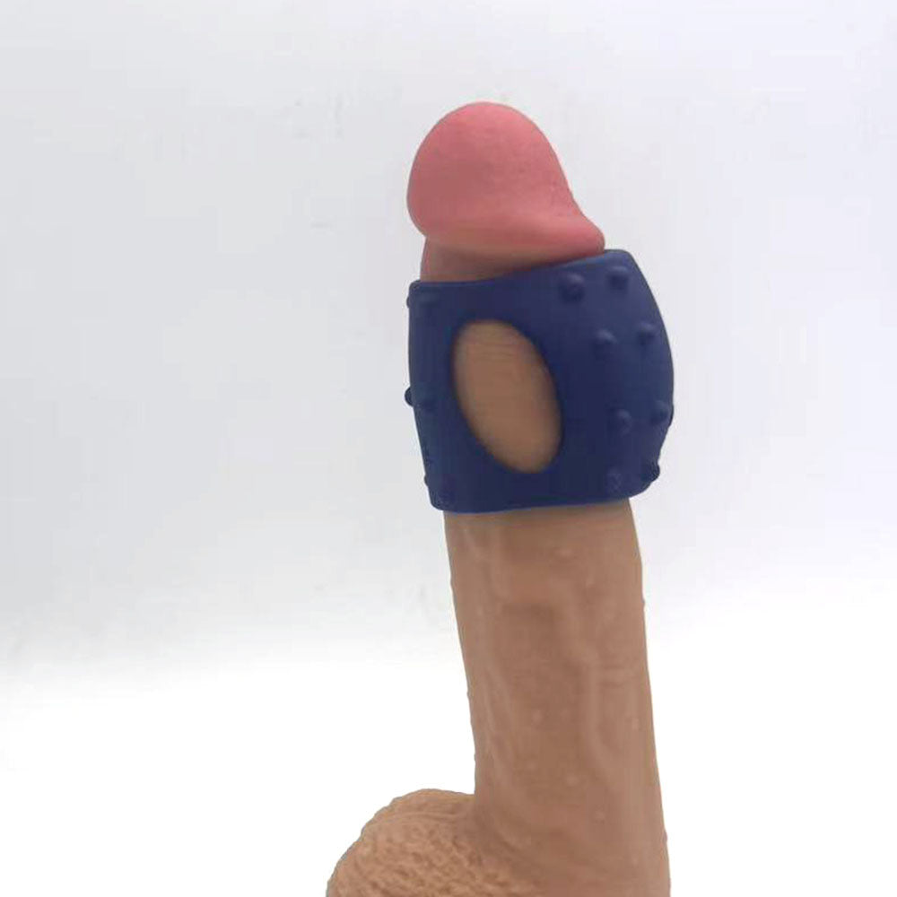 Maia Romeo Blue USB Rechargeable Vibrating Girth Enhancer Sleeve