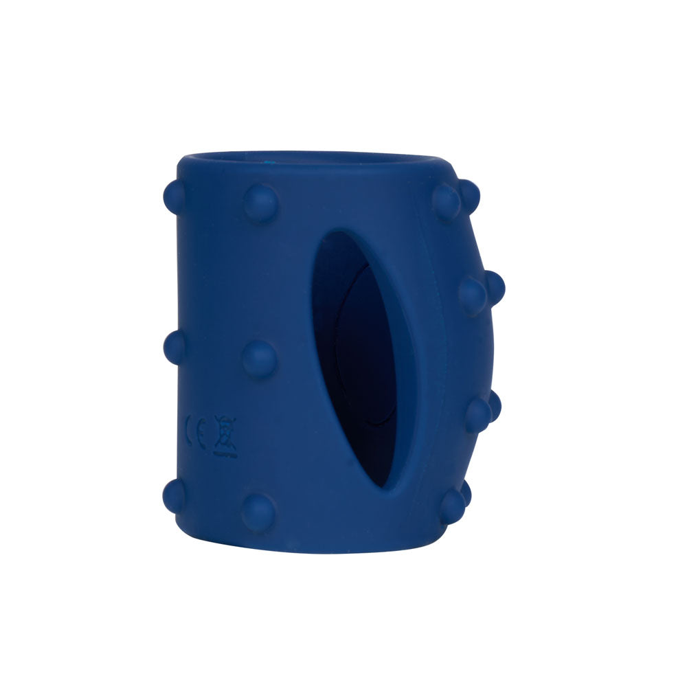 Maia Romeo Blue USB Rechargeable Vibrating Girth Enhancer Sleeve