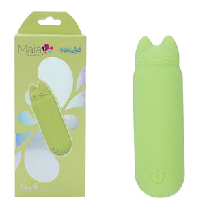 Maia Allie Vibrating Bullet Vibrator - Green