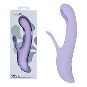 Maia Charli Flapping & Tapping Rabbit Vibrator - Lavender