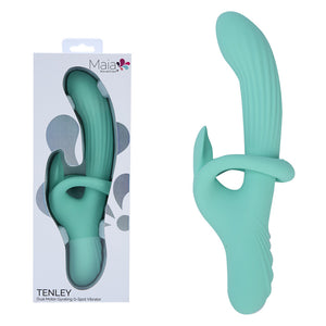 Maia Tenley Gyrating Rabbit Vibrator - Mint Green