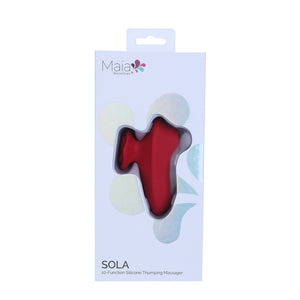 Maia Sola -  Rechargeable Thumping Finger Stimulator - Red