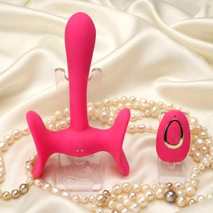 Maia Paislee - Thigh Hold Vibrator with Remote - Pink