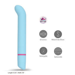 Maia Marni - Slim G Spot Rechargeable Vibrator- Blue