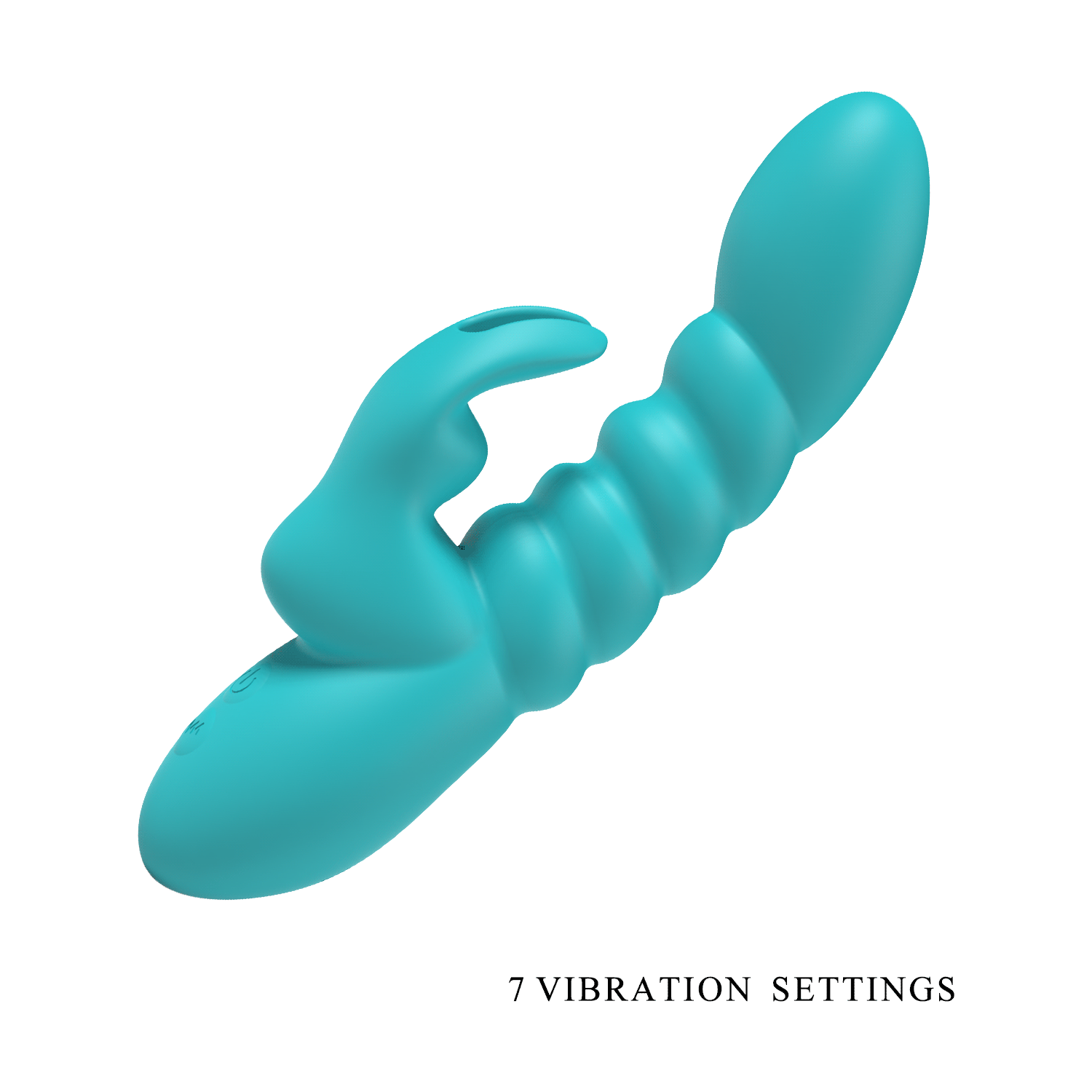 Party Up Brynlyn Rabbit Vibrator - Teal