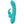 Party Up Brynlyn Rabbit Vibrator - Teal