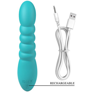 Party Up Brynlyn Rabbit Vibrator - Teal