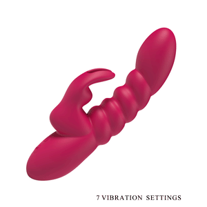 Party Up Brynlyn Rabbit Vibrator - Pink