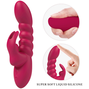 Party Up Brynlyn Rabbit Vibrator - Pink