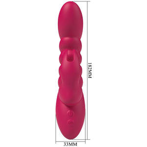 Party Up Brynlyn Rabbit Vibrator - Pink