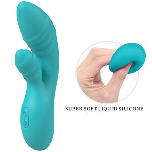Party Up Dalida Rabbit Vibrator - Teal