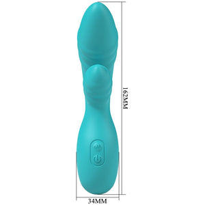 Party Up Dalida Rabbit Vibrator - Teal