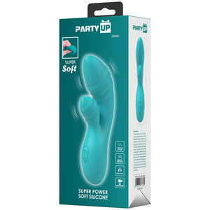 Party Up Dalida Rabbit Vibrator - Teal