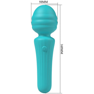 Party Up Duuna Massage Wand Vibrator - Teal