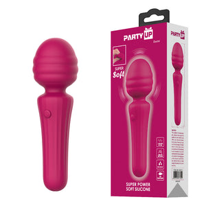 Party Up Duuna - USB Rechargeable Massage Wand - Pink