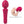 Party Up Duuna - USB Rechargeable Massage Wand - Pink