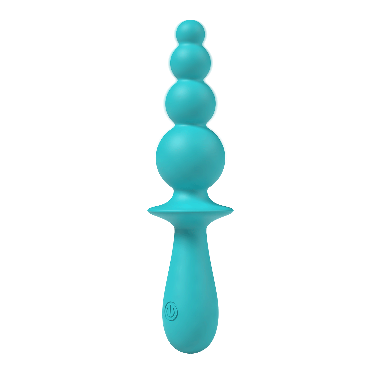 Party Up Evajane Beaded G-Spot Vibrator- Teal