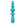 Party Up Evajane Beaded G-Spot Vibrator- Teal