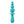 Party Up Evajane Beaded G-Spot Vibrator- Teal