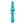 Party Up Evajane Beaded G-Spot Vibrator- Teal