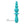Party Up Evajane Beaded G-Spot Vibrator- Teal