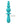 Party Up Evajane Beaded G-Spot Vibrator- Teal