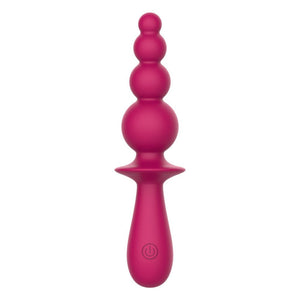 Party Up Evajane Beaded G-Spot Vibrator- Pink
