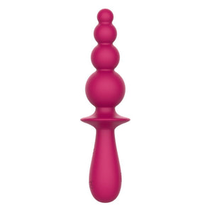 Party Up Evajane Beaded G-Spot Vibrator- Pink