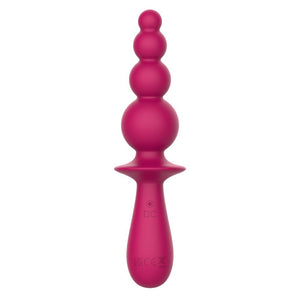 Party Up Evajane Beaded G-Spot Vibrator- Pink