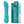 Party Up Jaylei Flexible Ribbed Vibrator - Teal