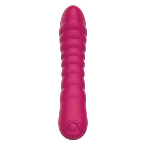Party Up Jaylei Flexible Ribbed Vibrator - Pink