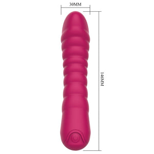 Party Up Jaylei Flexible Ribbed Vibrator - Pink