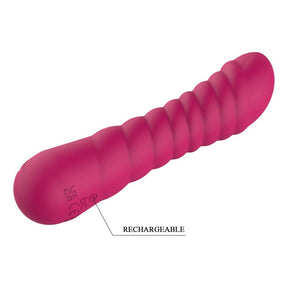 Party Up Jaylei Flexible Ribbed Vibrator - Pink