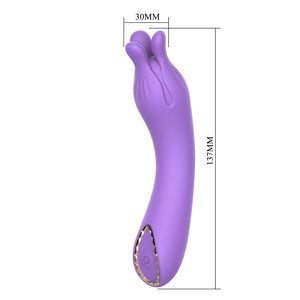 Party Up Kelly - USB Rechargeable G Vibrator - Purple