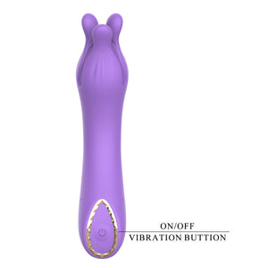 Party Up Kelly - USB Rechargeable G Vibrator - Purple