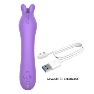 Party Up Kelly - USB Rechargeable G Vibrator - Purple