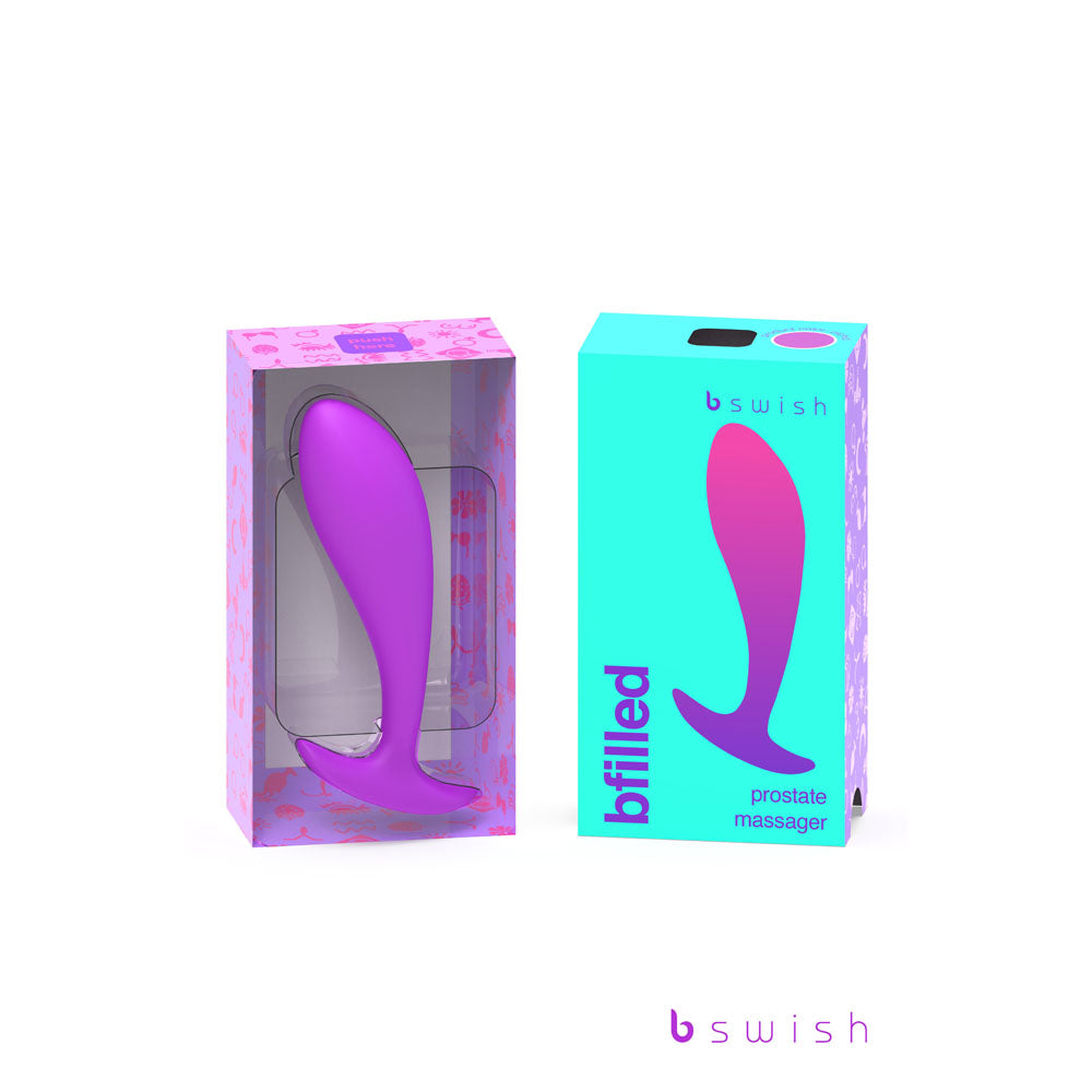 Bfilled Basic - 10cm Prostate Massager - Orchid