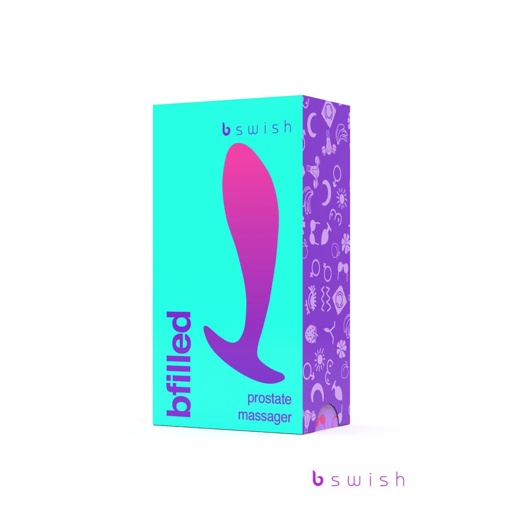 Bfilled Basic - 10cm Prostate Massager - Orchid