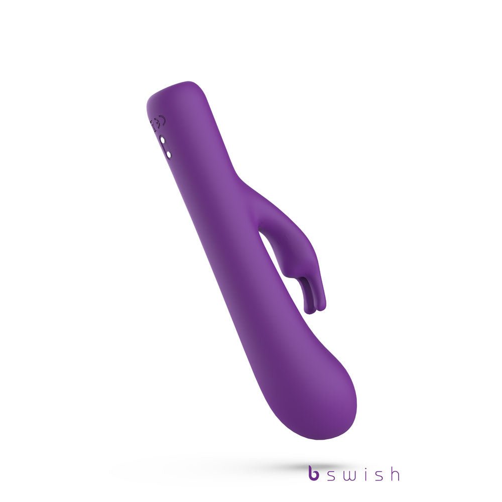 Bwild Bunny Infinite Deluxe Rabbit Vibrator - Purple