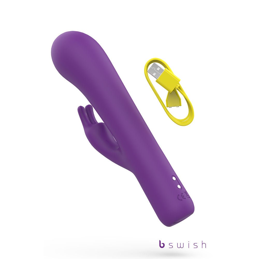 Bwild Bunny Infinite Deluxe Rabbit Vibrator - Purple