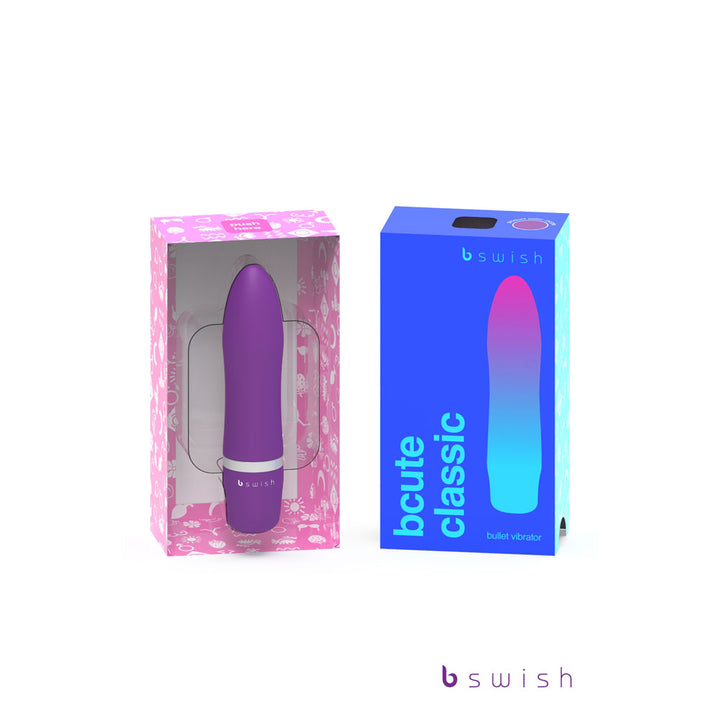 Bcute Classic 10cm Bullet - Purple