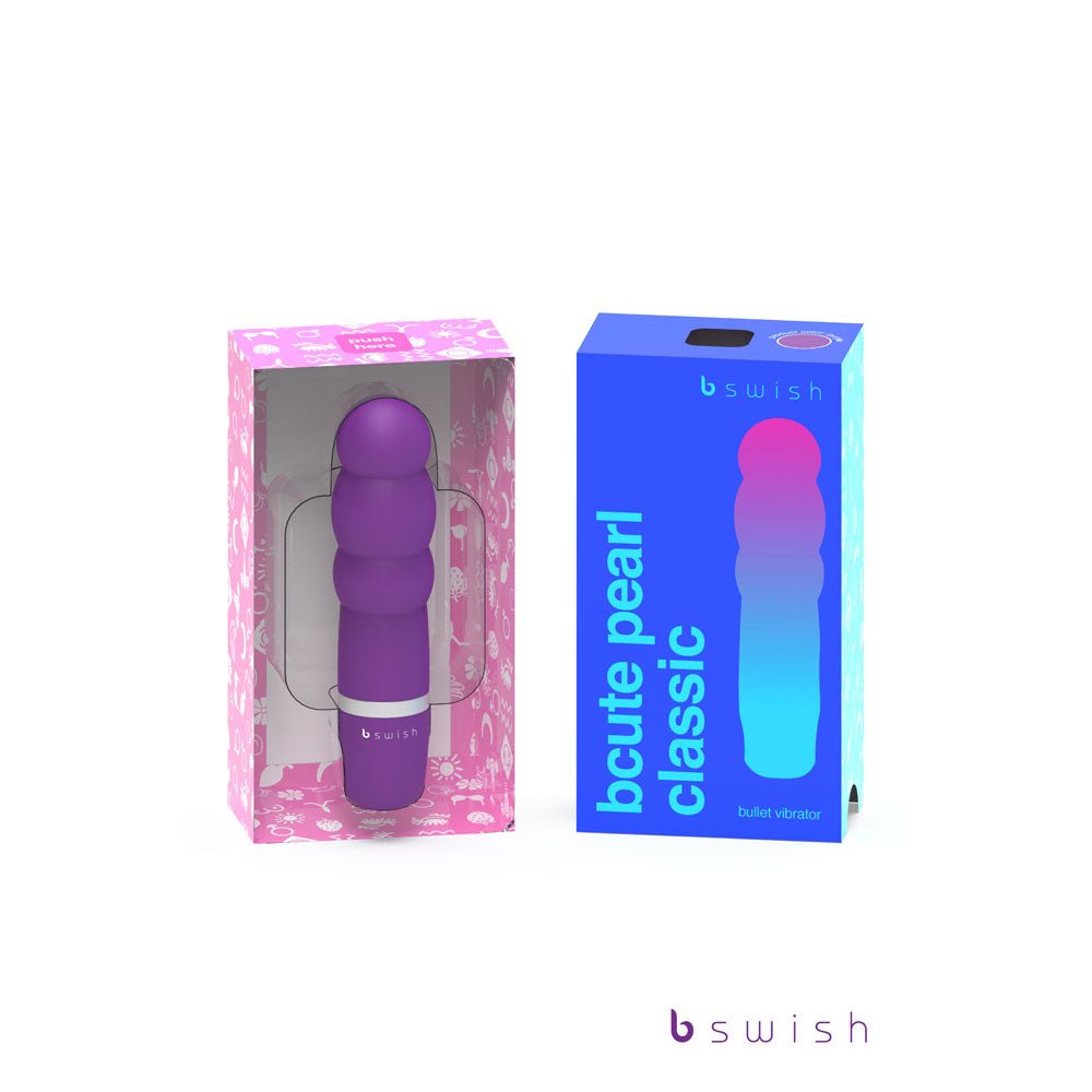 Bcute Pearl Classic 10cm Bullet - Purple