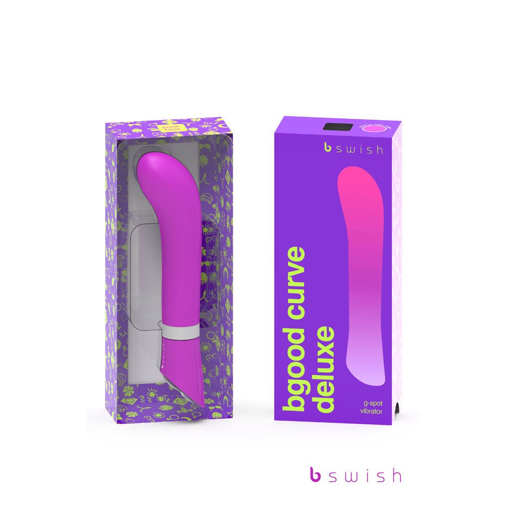 Bgood Curve Deluxe Vibrator - Violet